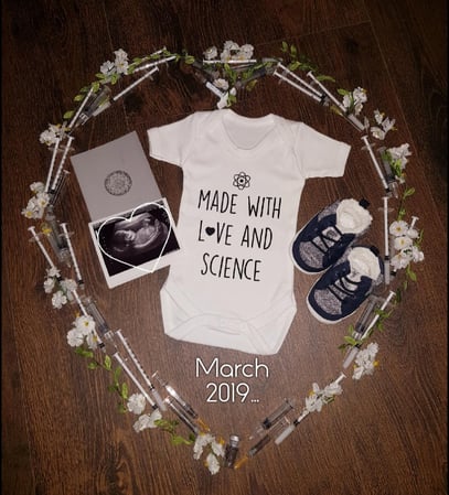 Stephanie and Sherry Brar's Pregnancy Announcement - George